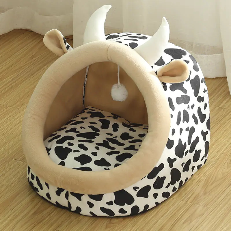 Adorable Cat & Dog Bed for All Seasons-Washable