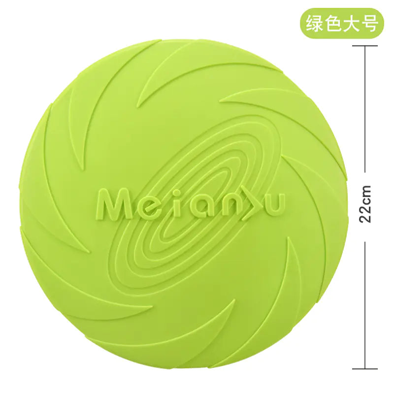 Dog Training Soft Rubber Frisbee