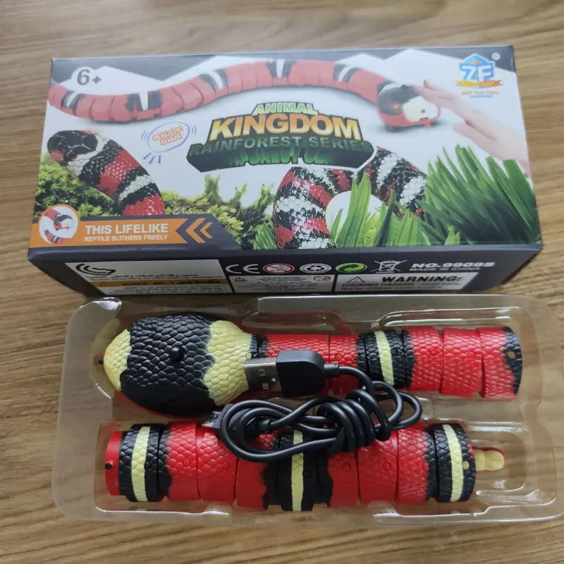 Interactive Snake Rechargable Toy for Cats