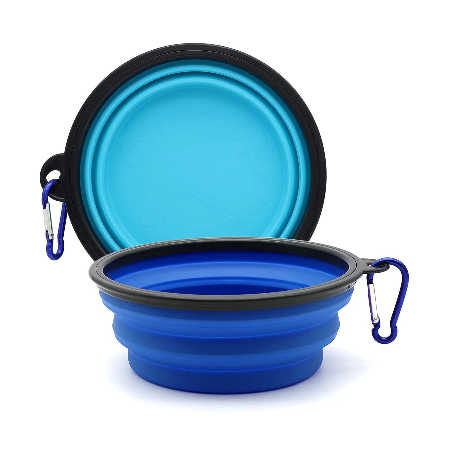 Collapsible 2-pack Small Dog Travel Bowl