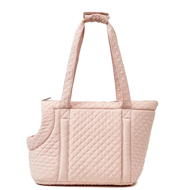 Quilted Korean-Style Pet Travel Bag