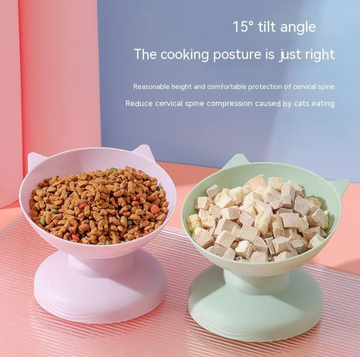 Happy Cat Food Bowl