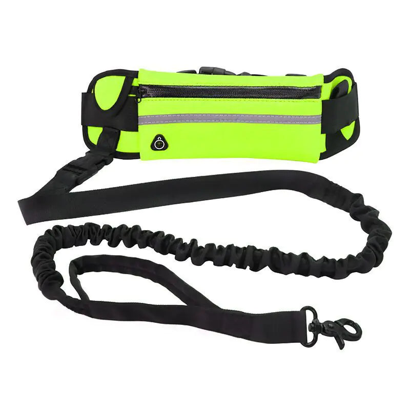 Hands Free Waist Leash for Convenient Dog Walking