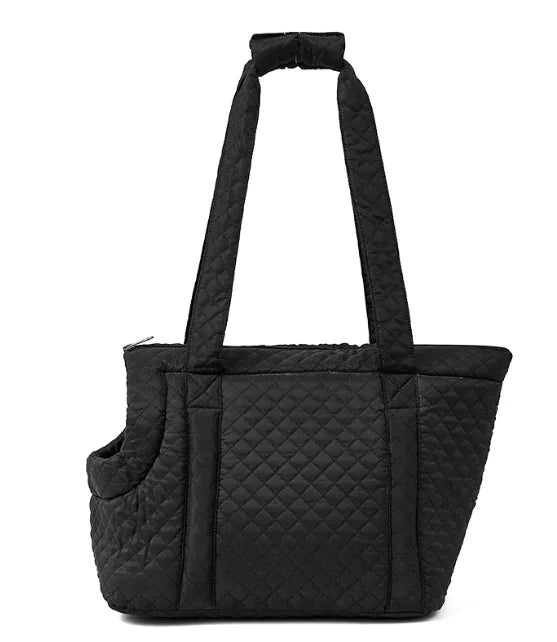 Quilted Korean-Style Pet Travel Bag