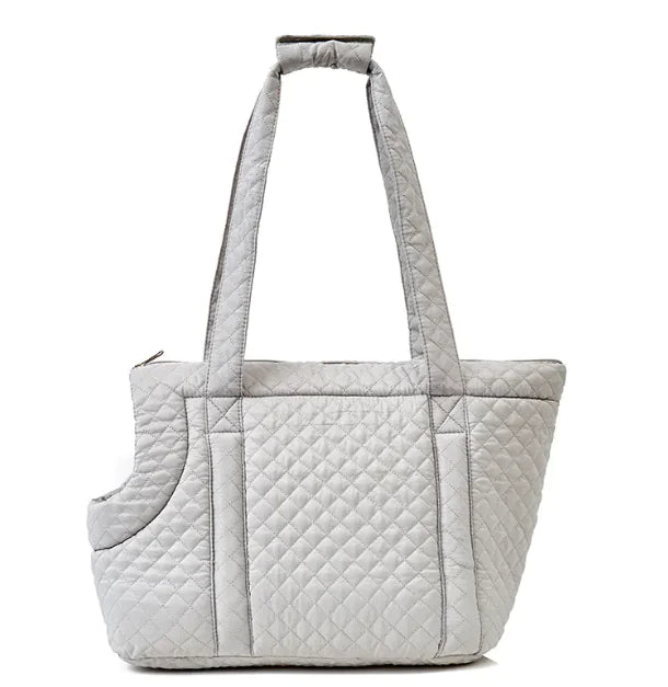 Quilted Korean-Style Pet Travel Bag