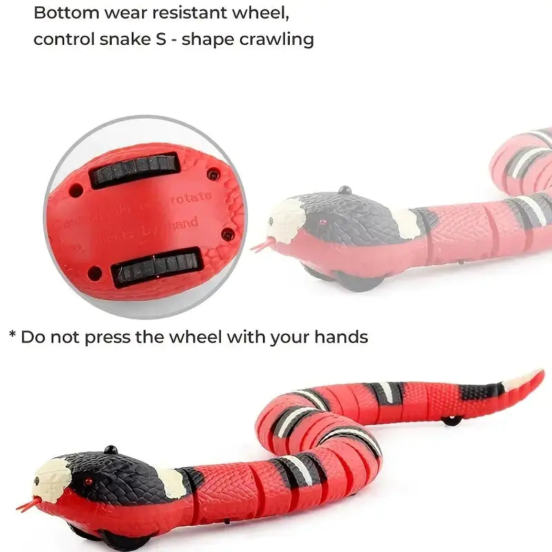 Interactive Snake Rechargable Toy for Cats