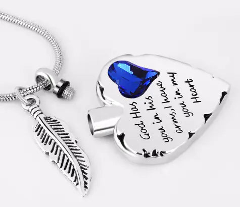 Swarovski Crystal Memorial Pendant for Ashes and Perfume