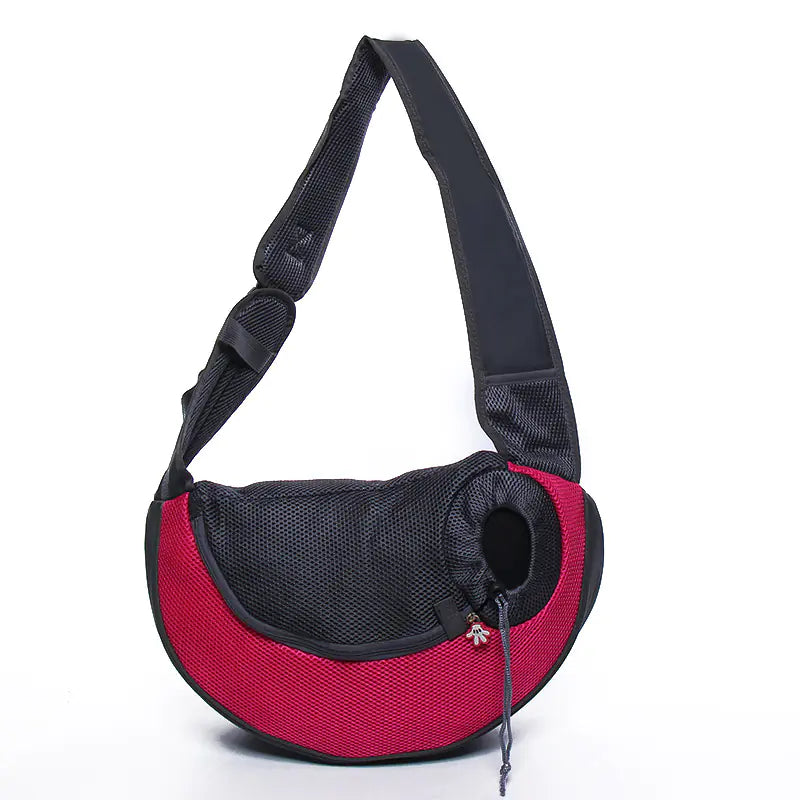 Mesh Dog or Cat Bag for Travel and Comfort