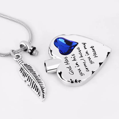 Swarovski Crystal Memorial Pendant for Ashes and Perfume