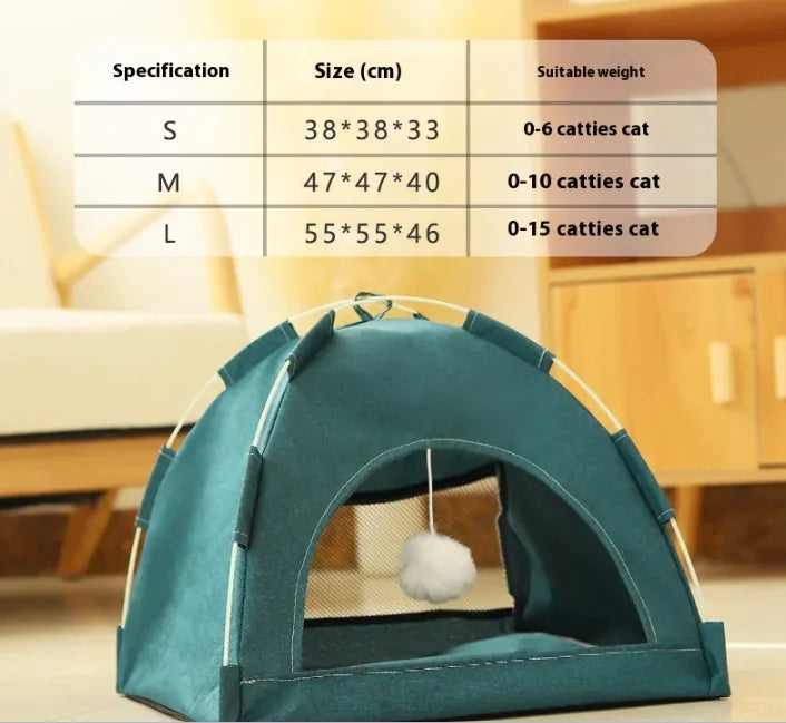 Perfect Pet Tent for Cats & Small Dogs
