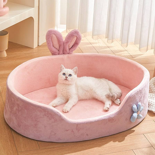 Cute Princess Pink Pet Bed