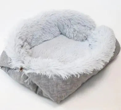 Convertible Plush Pet Bed/Mat ~ FREE SHIPPING!