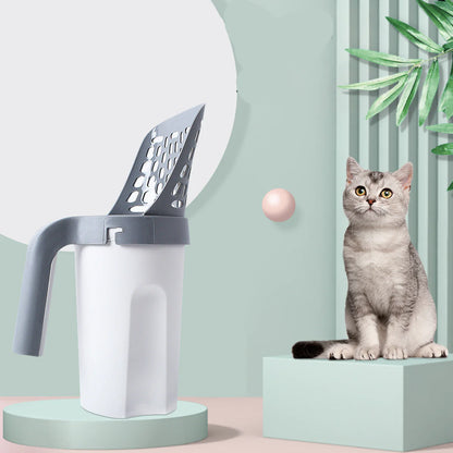 Sanitary 2-in-1 Cat Litter Scoop