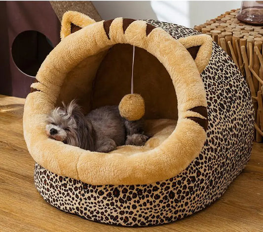 Adorable Cat & Dog Bed for All Seasons-Washable